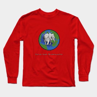 Save the Elephants Long Sleeve T-Shirt